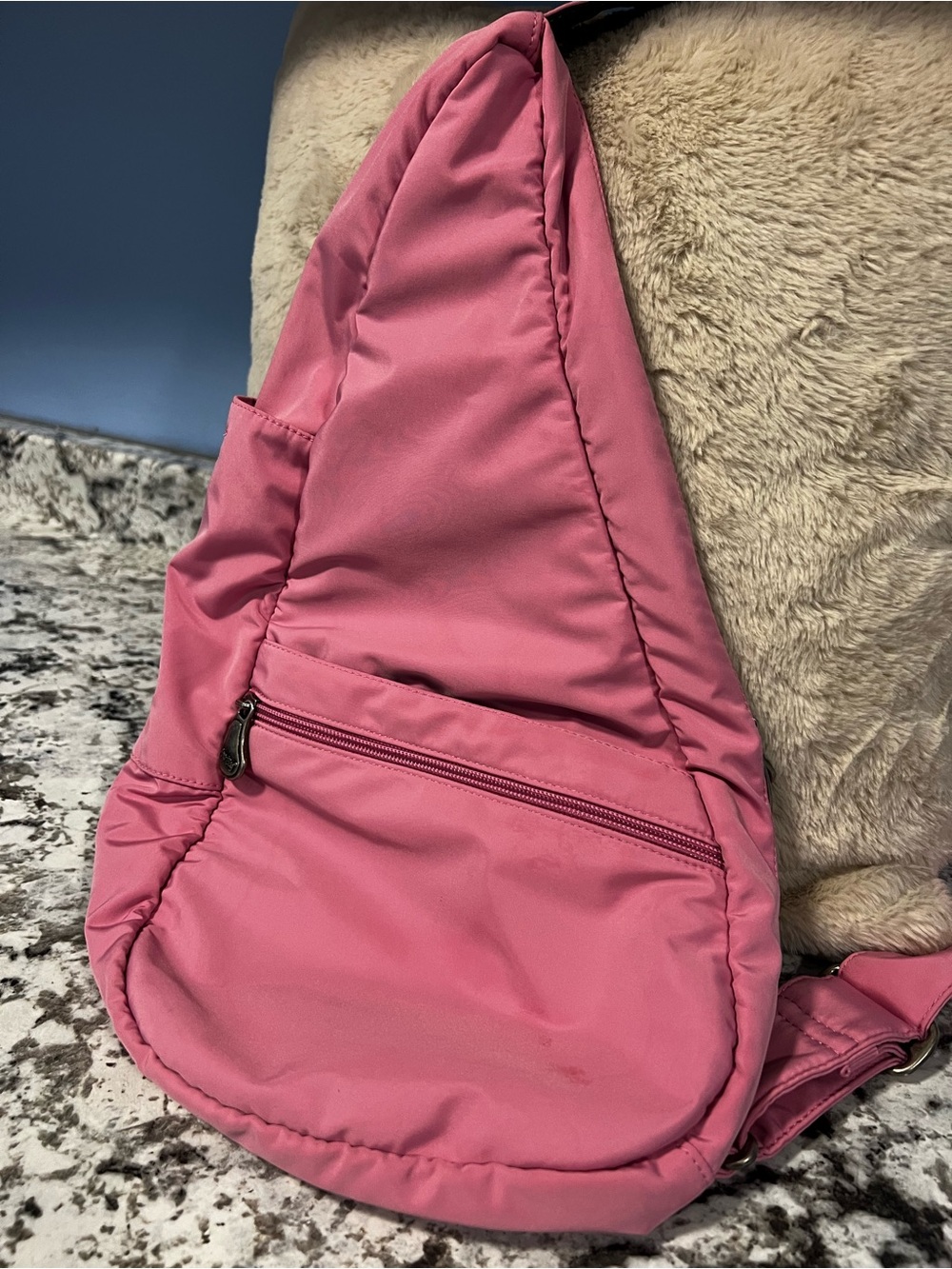 Ameribag  healthy back bag Pink Sling Crossbody Bag - Casual Everyday Carry